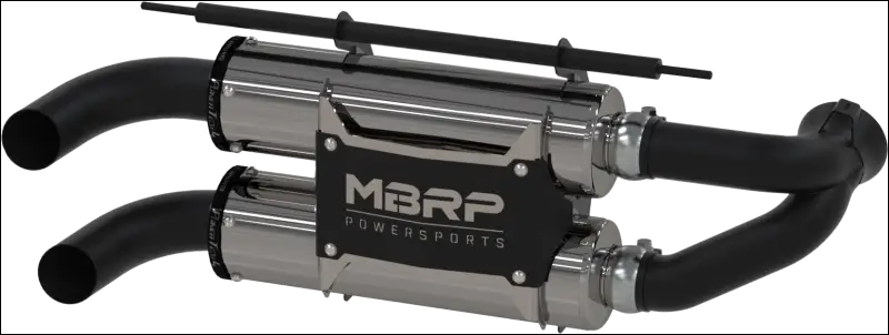 2011-2014 RZR 900 Performance Series Dual Straight Core Slip-On Exhaust AT-9515PT