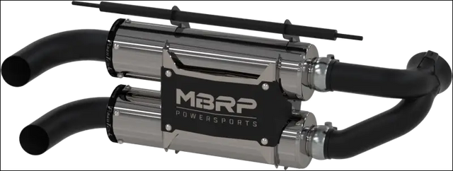 2011-2014 RZR 900 Performance Series Dual Straight Core Slip-On Exhaust AT-9515PT