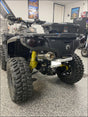 2012-2024 Gen 2 CanAm Outlander 650-800-850-1000cc Bomber Performance Series Slip On - Raw Stainless/Small Logo