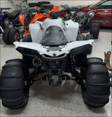 2012-2025 Gen 2 CanAm Renegade (non-XMR) 500-570-650-800-850-1000cc Bomber Quiet Series Slip On - Raw stainless/Large