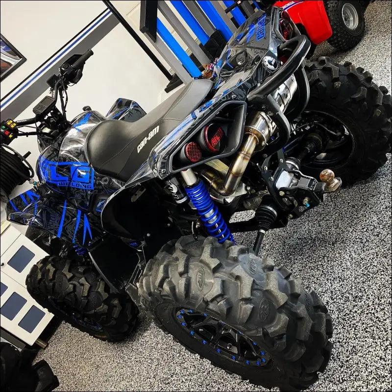 2012-2026 Gen 2 CanAm Renegade (non-XMR) 500-570-650-800-850-1000cc Bomber Performance Series Slip On Side Exit - Raw