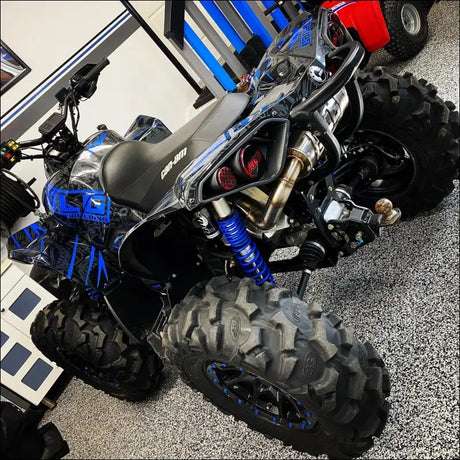 2012-2026 Gen 2 CanAm Renegade (non-XMR) 500-570-650-800-850-1000cc Bomber Performance Series Slip On Side Exit - Raw
