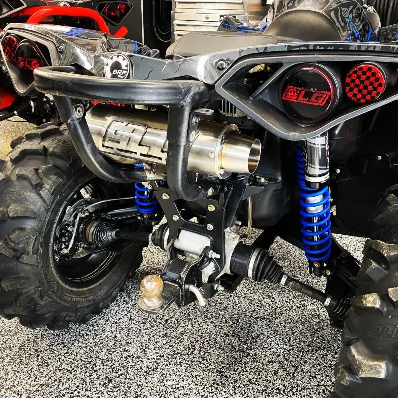 2012-2026 Gen 2 CanAm Renegade (non-XMR) 500-570-650-800-850-1000cc Bomber Quiet Series Slip On Side Exit - Raw