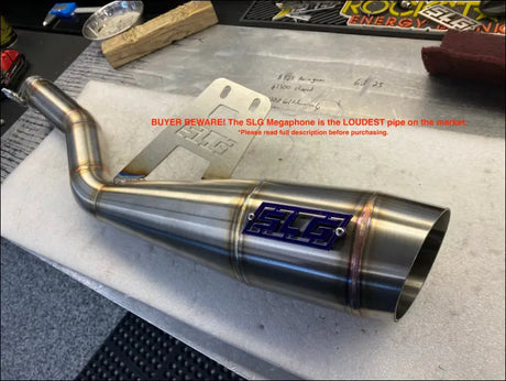 2012-2026 Gen 2 CanAm Renegade (non XMR) 500-570-650-800-850-1000cc Megaphone Slip On - Raw Stainless / None