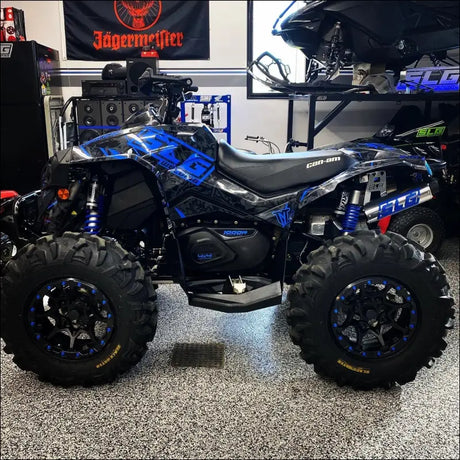 2012-2026 Gen 2 CanAm Renegade (non-XMR) 500-570-650-800-850-1000cc Bomber Quiet Series Slip On - Raw stainless/Small
