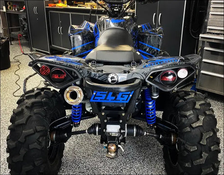 2012-2026 Gen 2 CanAm Renegade (non-XMR) 500-570-650-800-850-1000cc Bomber Quiet Series Slip On - Raw stainless/Small