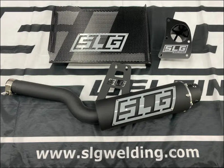 2012-2026 Gen 2 CanAm Renegade (non-XMR) 500-570-650-800-850-1000cc Bomber Quiet Series Slip On - Raw stainless/Small