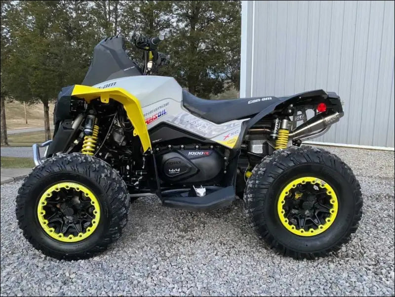 2012-2026 Gen 2 CanAm Renegade (non XMR) 500-570-650-800-850-1000cc Sniper Quiet Series Slip On - Raw stainless / None
