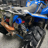 2013-2022 Polaris Scrambler 850-1000cc (does not fit 55’’ models) Sniper Performance Series Slip On - Raw stainless