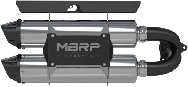 2016-2021 RZR XP Turbo/ Turbo S Performance Series Dual Straight Core Slip-On Exhaust AT-9518PT