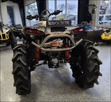 2016-2024 Gen 2 CanAm Renegade XMR 570-650-850-1000cc Sniper Quiet Series Slip On 45 Degree Exit - Raw stainless body