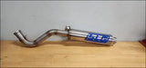 2016-2024 Yamaha Grizzly/Kodiak 700cc Bomber Quiet Series Slip On - Raw stainless / Billet / Small