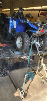 2016-2024 Yamaha Grizzly/Kodiak 700cc Bomber Quiet Series Slip On - Raw stainless / Billet / Large