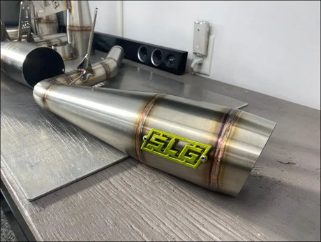 2016-2026 Gen 2 CanAm Renegade XMR 570-650-850-1000cc Megaphone 45 Degree Exit Slip On - Raw stainless body with coated