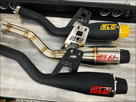 2016-2026 Gen 2 CanAm Renegade XMR 570-650-850-1000cc Sniper Performance Series Slip On - Raw stainless / None / Oxygen