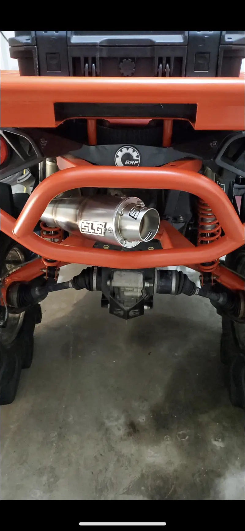 2016-2026 Gen 2 CanAm Renegade XMR 570-650-850-1000cc Sniper Performance Series Slip On 45 Degree Exit - Raw stainless