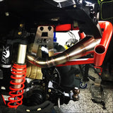2016-2026 Gen 2 CanAm Renegade XMR 570-650-850-1000cc Sniper Quiet Series Slip On 45 Degree Exit - Raw stainless body