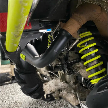 2017-2024 Polaris Sportsman Highlifter 850-1000cc Sniper Performance Series Slip On - Raw stainless / Cutout