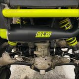 2017-2024 Polaris Sportsman Highlifter 850-1000cc Sniper Performance Series Slip On - Raw stainless / Blank / Removable