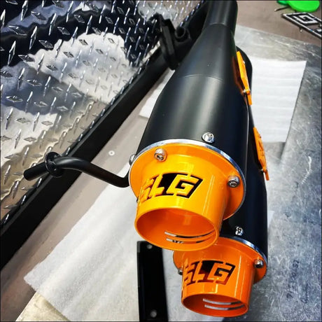 2018-2021 Polaris RZR XP and RS1 1000cc Sniper Quiet Series Dual Slip On - Fully coated