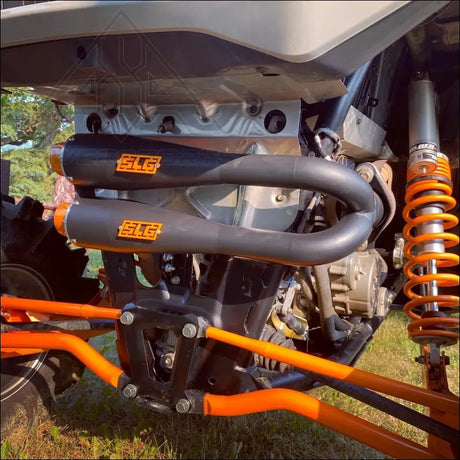 2018-2021 Polaris RZR XP and RS1 1000cc Sniper Quiet Series Dual Slip