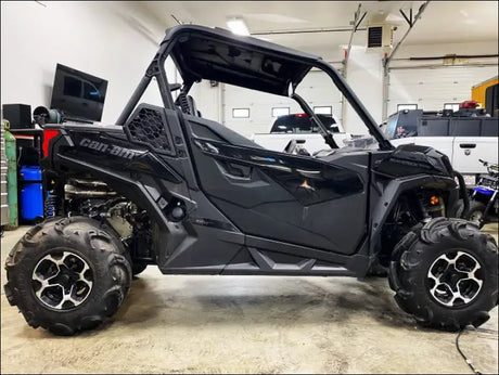 2020 2021 CanAm Maverick Sport/Trail 800-1000cc Bomber Performance Series Slip On - Raw stainless / Billet / None