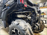 2020 2021 CanAm Maverick Sport/Trail 800-1000cc Bomber Performance Series Slip On - Raw stainless / Blank / Removable