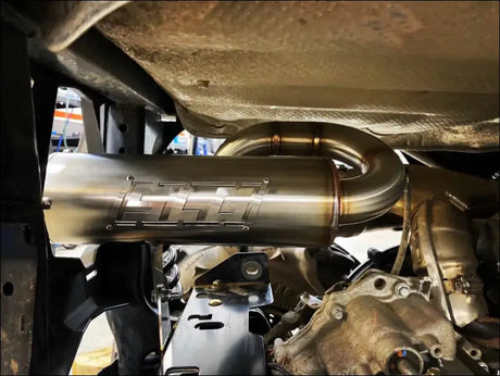 2020 2021 CanAm Maverick Sport/Trail 800-1000cc Bomber Performance Series Slip On - Raw stainless / Billet / Removable