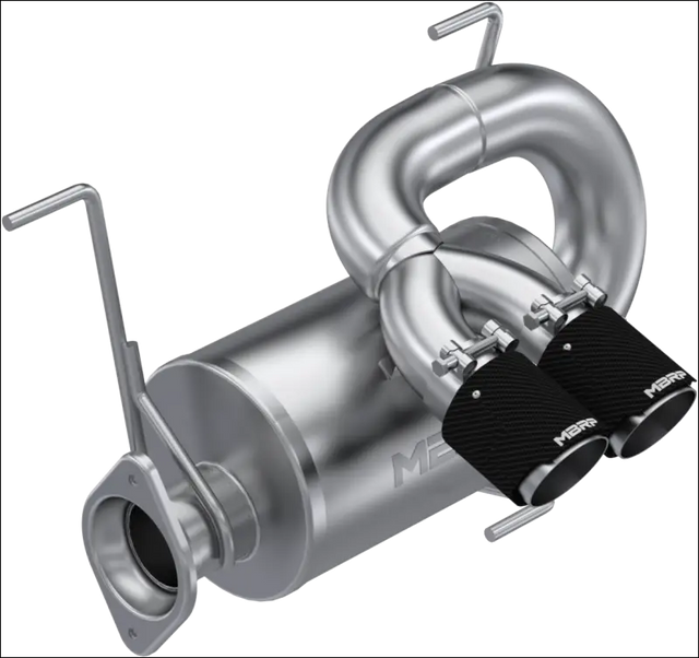 2022-2024 RZR PRO R Performance Series Perforated Core Slip-on Exhaust Dual Outlet AT-9533PT