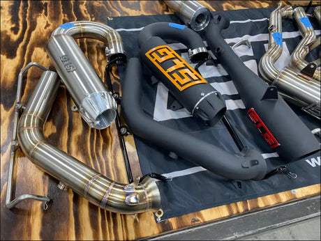 2025-2026 Gen 3 CanAm Outlander 850-1000cc All Models Bomber Performance Series Slip On - Raw Stainless/Small Logo