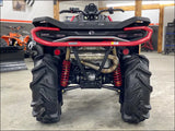 2025-2026 Gen 3 CanAm Outlander 850-1000cc All Models Bomber Performance Series Slip On - Raw Stainless/Small Logo