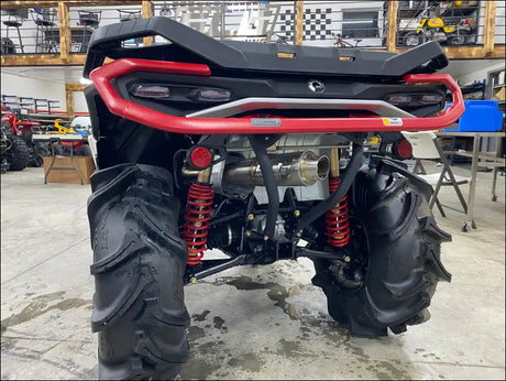 2025-2026 Gen 3 CanAm Outlander 850-1000cc All Models Sniper Performance Series Slip On - Raw Stainless/Large Logo