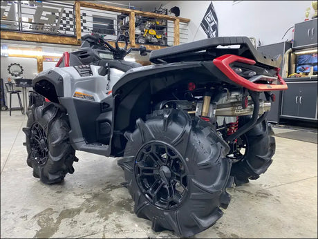 2025-2026 Gen 3 CanAm Outlander 850-1000cc All Models Sniper Performance Series Slip On - Raw Stainless/Small Logo