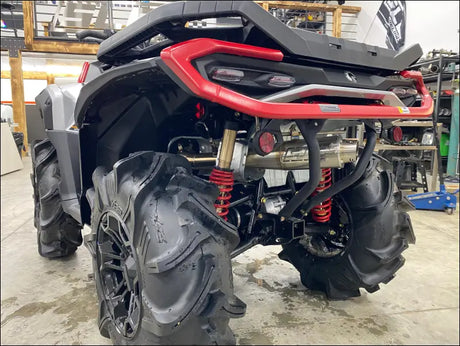 2025-2026 Gen 3 CanAm Outlander 850-1000cc All Models Sniper Performance Series Slip On - Raw Stainless/Small Logo