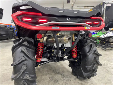 2025-2026 Gen 3 CanAm Outlander 850-1000cc All Models Sniper Performance Series Slip On - Raw Stainless/Small Logo