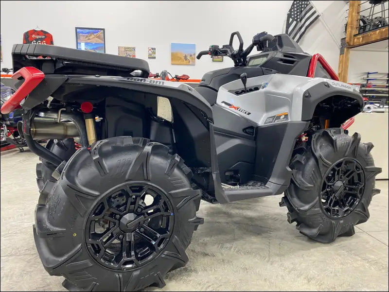 2025 Gen 3 CanAm Outlander 850-1000cc All Models Megaphone Slip On - Fully Coated / Small