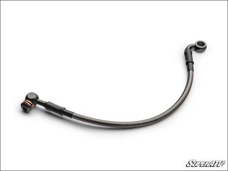 7.5 mm x 12’’ Extended Steel-Braided Brake Line - 90