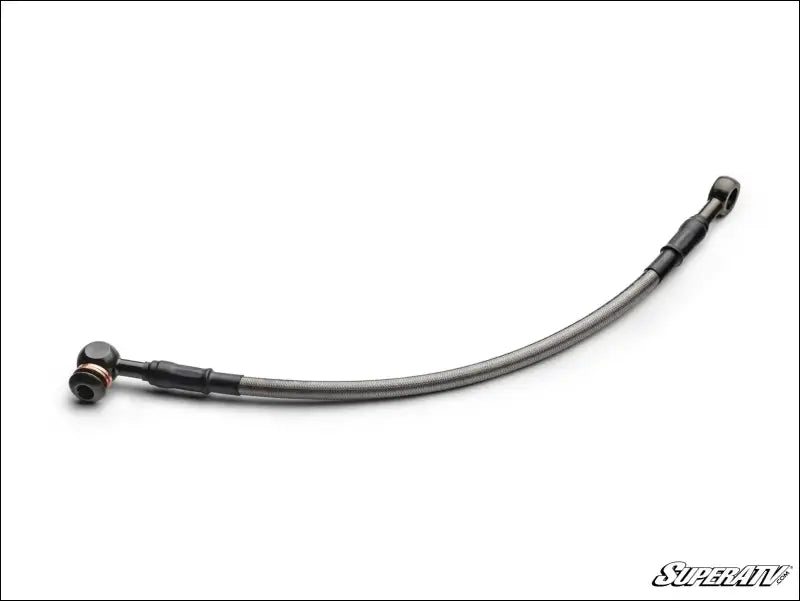 7.5 mm x 12’’ Extended Steel-Braided Brake Line - streight