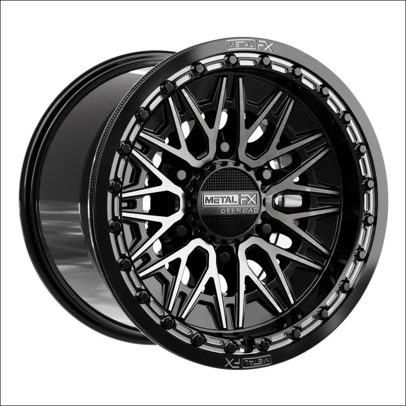 Alpha 6R Beadlock | Gloss Black DDT Face