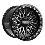 Alpha 6R Beadlock | Gloss Black DDT Face