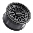 Alpha 6R Beadlock | Satin Black w/ Gloss Ring - 15x8 | +25mm/5 + 3 | 6x5.5 | 78780 (Maverick R)