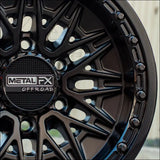 Alpha 6R Beadlock | Satin Black w/ Gloss Ring