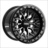 Alpha R Beadlock | Gloss Black DDT Face