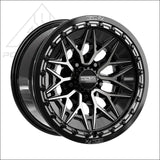Alpha R Beadlock | Gloss Black DDT Face