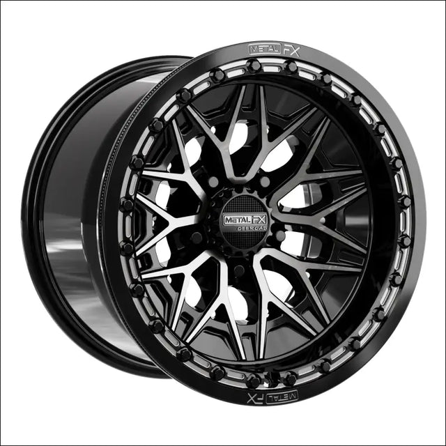 Alpha R Beadlock | Gloss Black DDT Face - Wheels