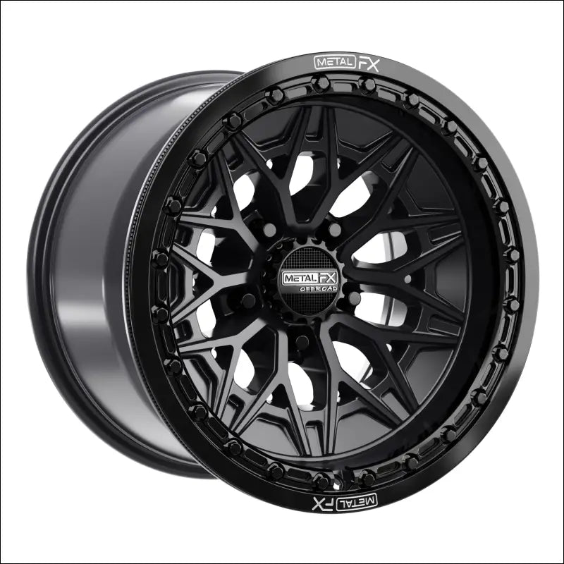 Alpha R Beadlock | Satin Black w/ Gloss Ring
