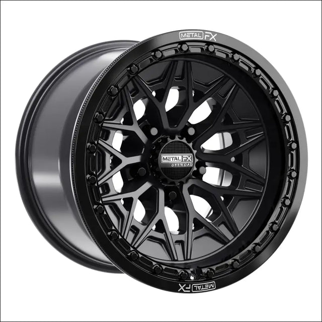 Alpha R Beadlock | Satin Black w/ Gloss Ring