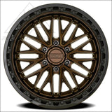 Alpha Truck | Smoked Bronze Center Gloss Black Lip - 20x9 | +0mm/5.03’’ BS | 6x139.7 (6x5.5) | M003209084P00026