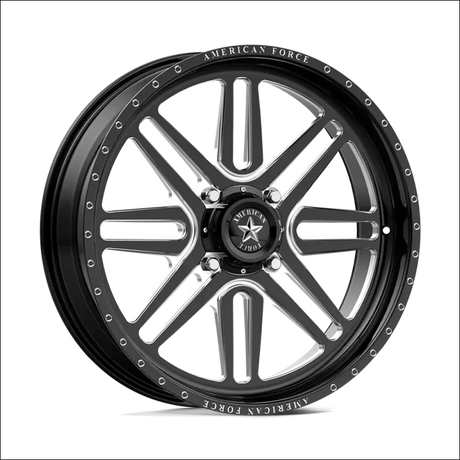 American Force K01 SUMMIT UTV - 4x156 / 20 / Black And Milled - Wheels