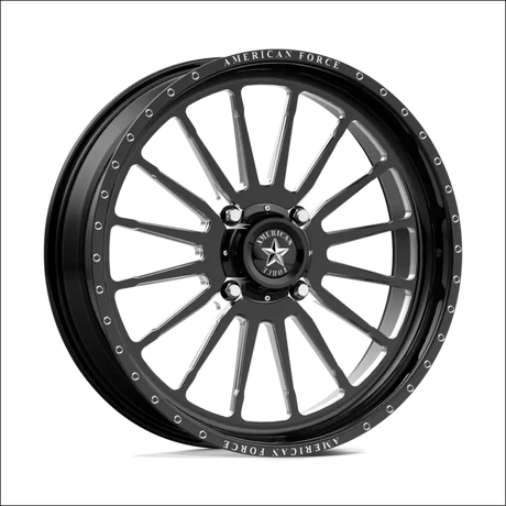 American Force K03 ALPINE UTV - 4x156 / 20 / Black And Milled - Wheels
